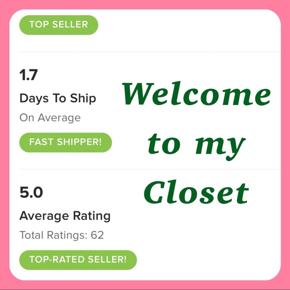 Welcome to my Closet - Picture 1 of 1